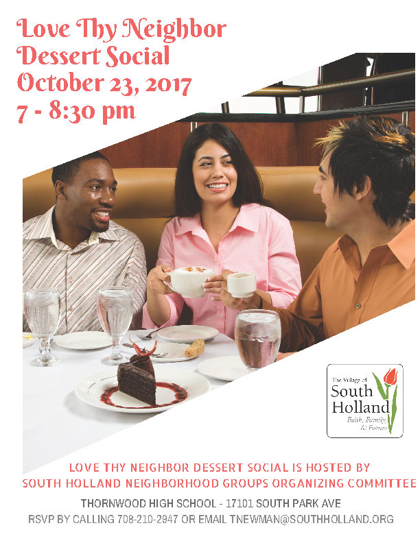 Love Thy Neighbor Dessert Social